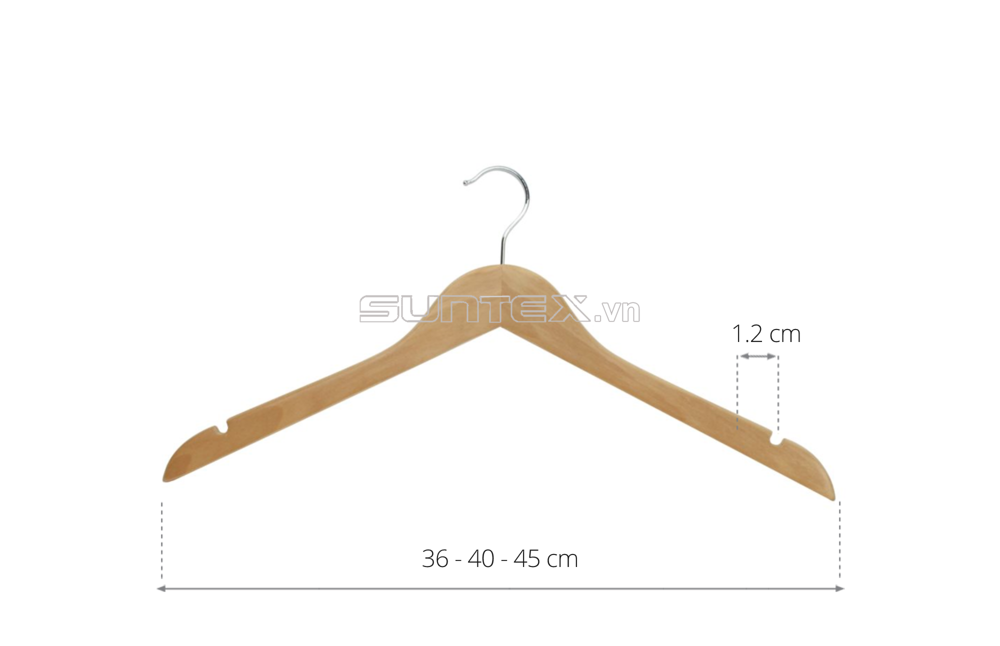 Móc treo quần áo bằng gỗ trong phòng khách sạn có những loại nào?