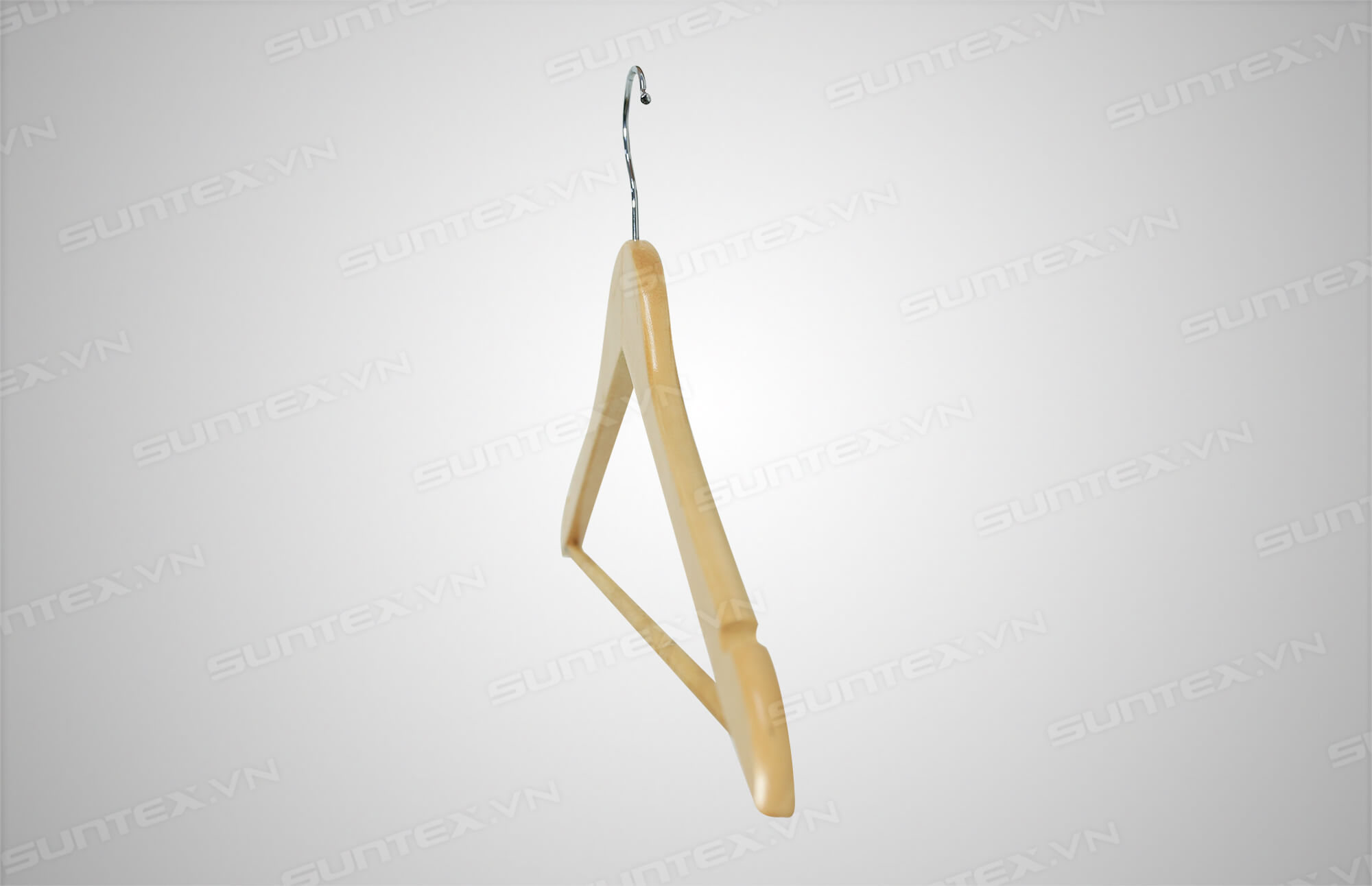 Móc treo gỗ thiết bị không thể thiếu trong tủ quần áo